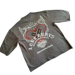 Tenaciti Motion Studios Graphic Tee Mens Size M Worldwide Motion No Emotion NWOT